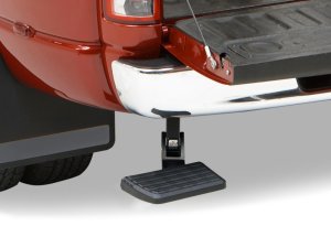 Dodge Ram 2500 SLT BedStep - Rear - AMP Research - Retractable Rear Bumper Access Step - Black - `03-`09